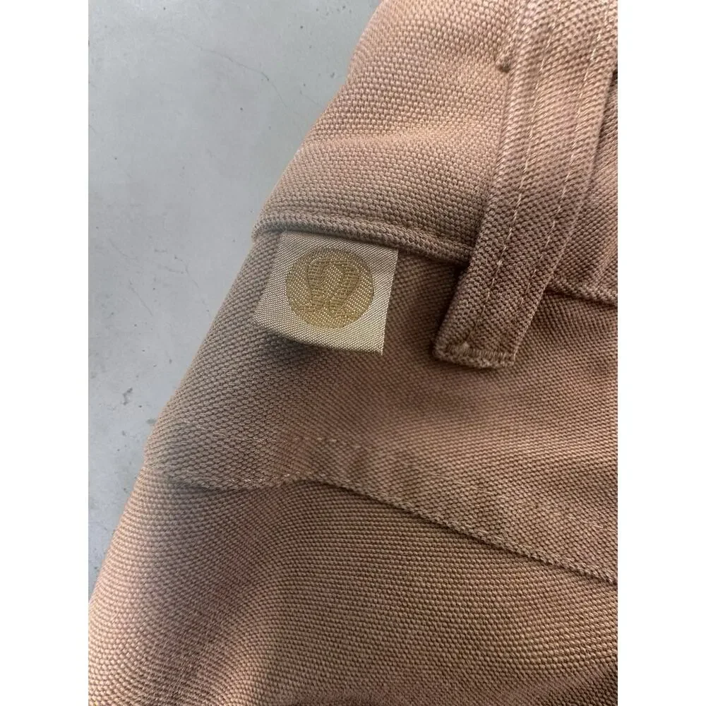 Lululemon ABC Pants Mens 33x30 Slim Fit Khaki Tan Stretch Chino - Picture 5 of 7